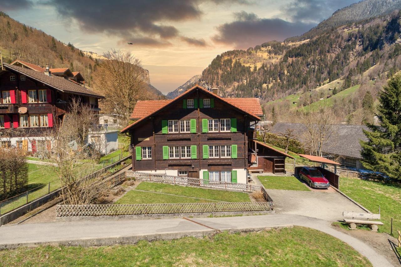 Appartamento Chalet Pironnet With Best Views, Charm And Comfort! Lauterbrunnen Esterno foto