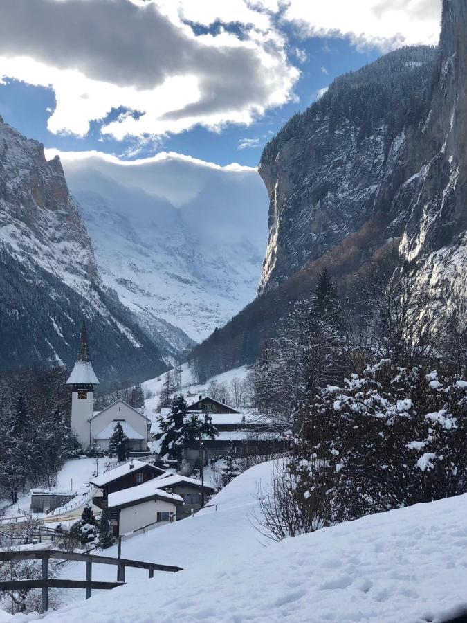 Appartamento Chalet Pironnet With Best Views, Charm And Comfort! Lauterbrunnen Esterno foto