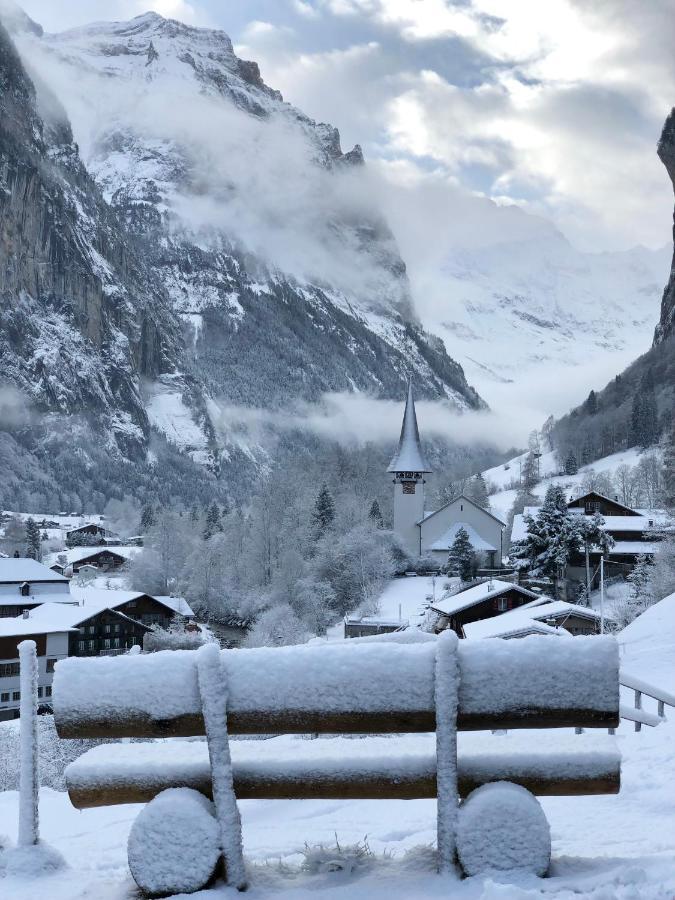 Appartamento Chalet Pironnet With Best Views, Charm And Comfort! Lauterbrunnen Esterno foto