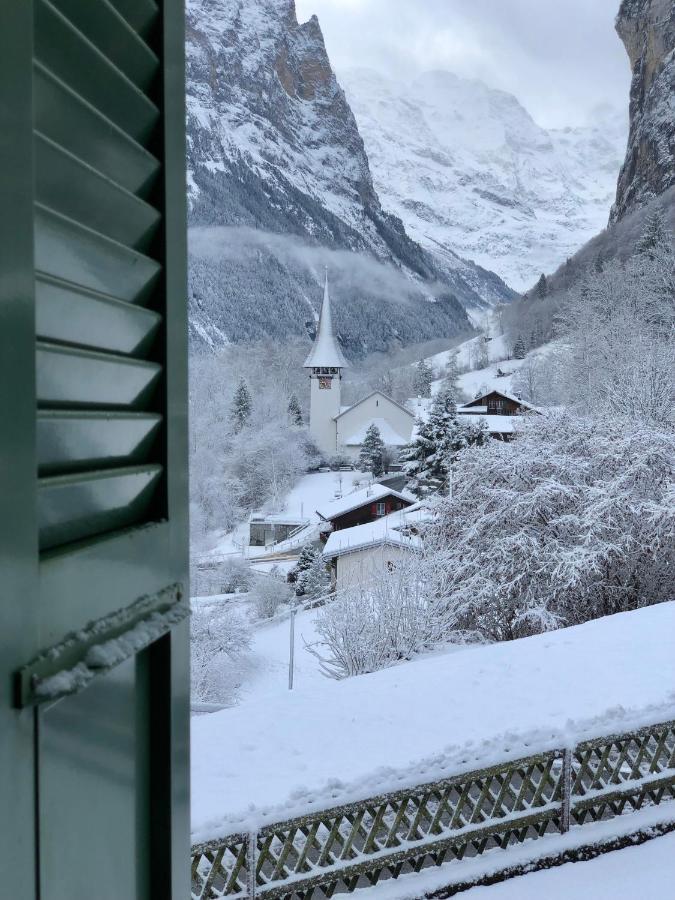 Appartamento Chalet Pironnet With Best Views, Charm And Comfort! Lauterbrunnen Esterno foto