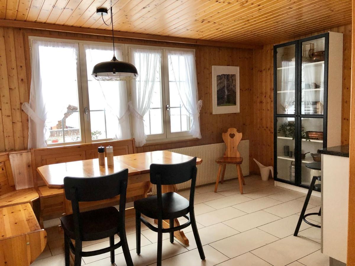 Appartamento Chalet Pironnet With Best Views, Charm And Comfort! Lauterbrunnen Esterno foto