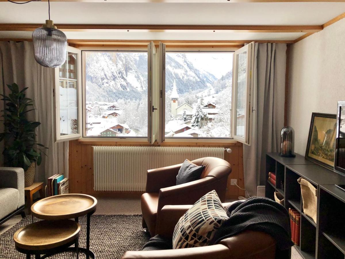 Appartamento Chalet Pironnet With Best Views, Charm And Comfort! Lauterbrunnen Esterno foto