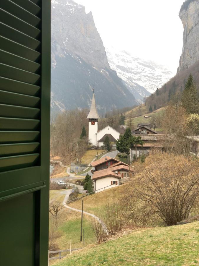 Appartamento Chalet Pironnet With Best Views, Charm And Comfort! Lauterbrunnen Esterno foto